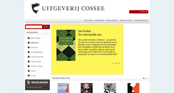 Desktop Screenshot of cosseewebshop.com